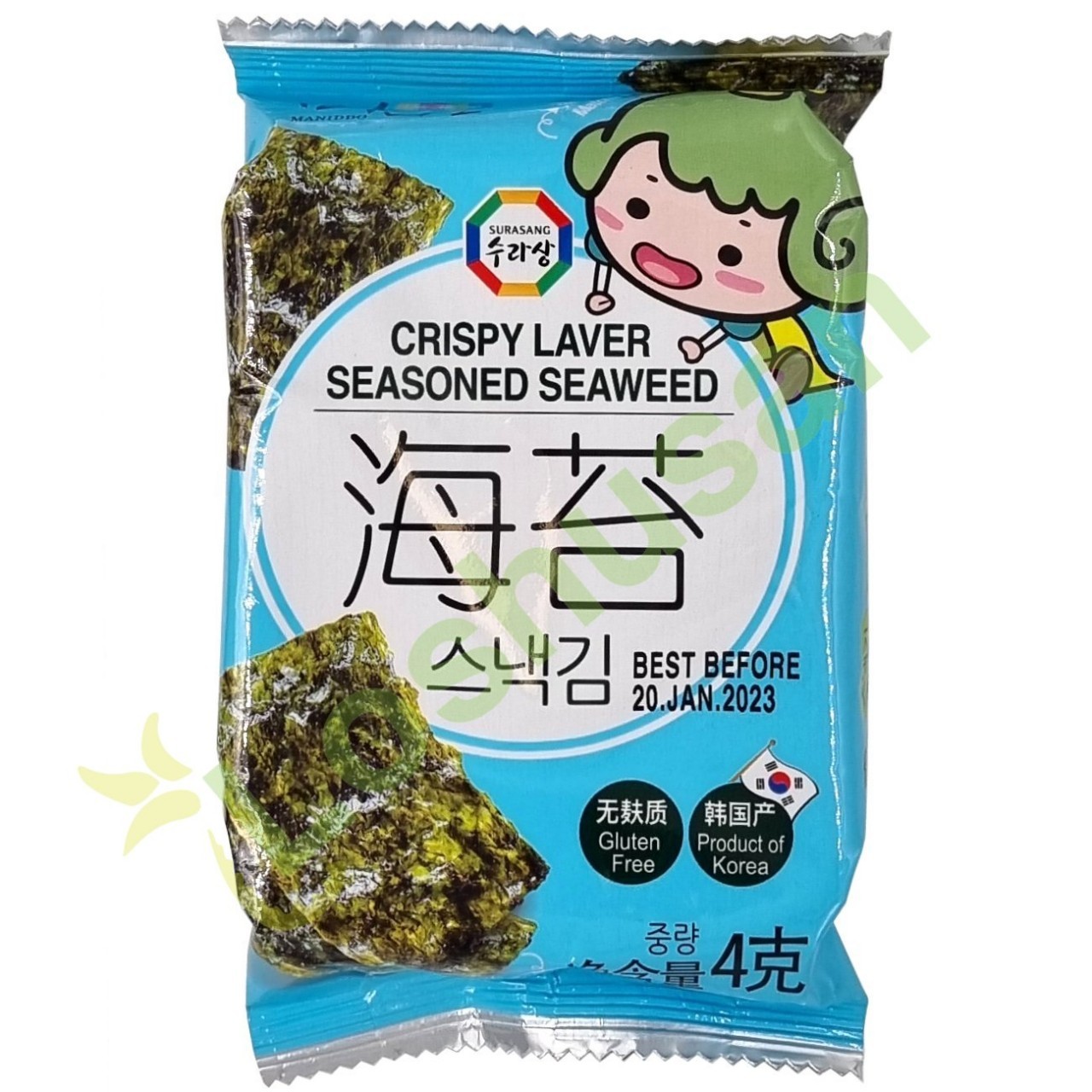 SURASANG ROASTED SEAWEED SNACK 4g