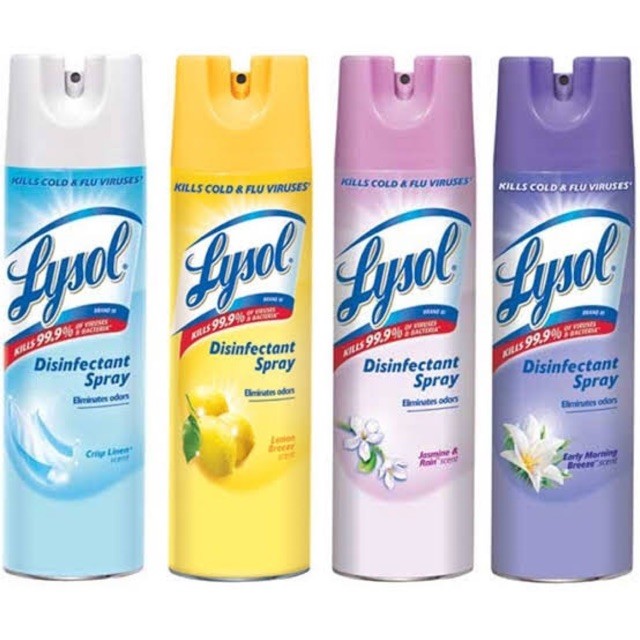 LYSOL DISINFECTANT ASSRT SPRAY 354G