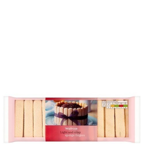 WAITROSE SPONGE FINGERS 175g