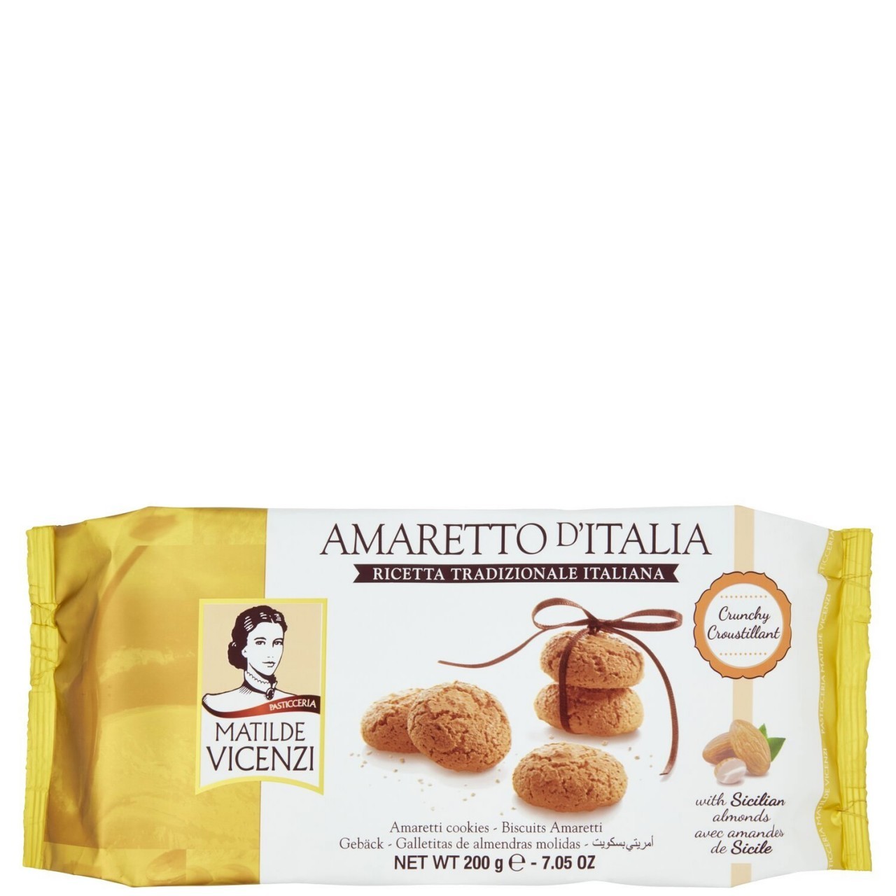 VINCENZI COOKIES AMARETTO 7.05oz