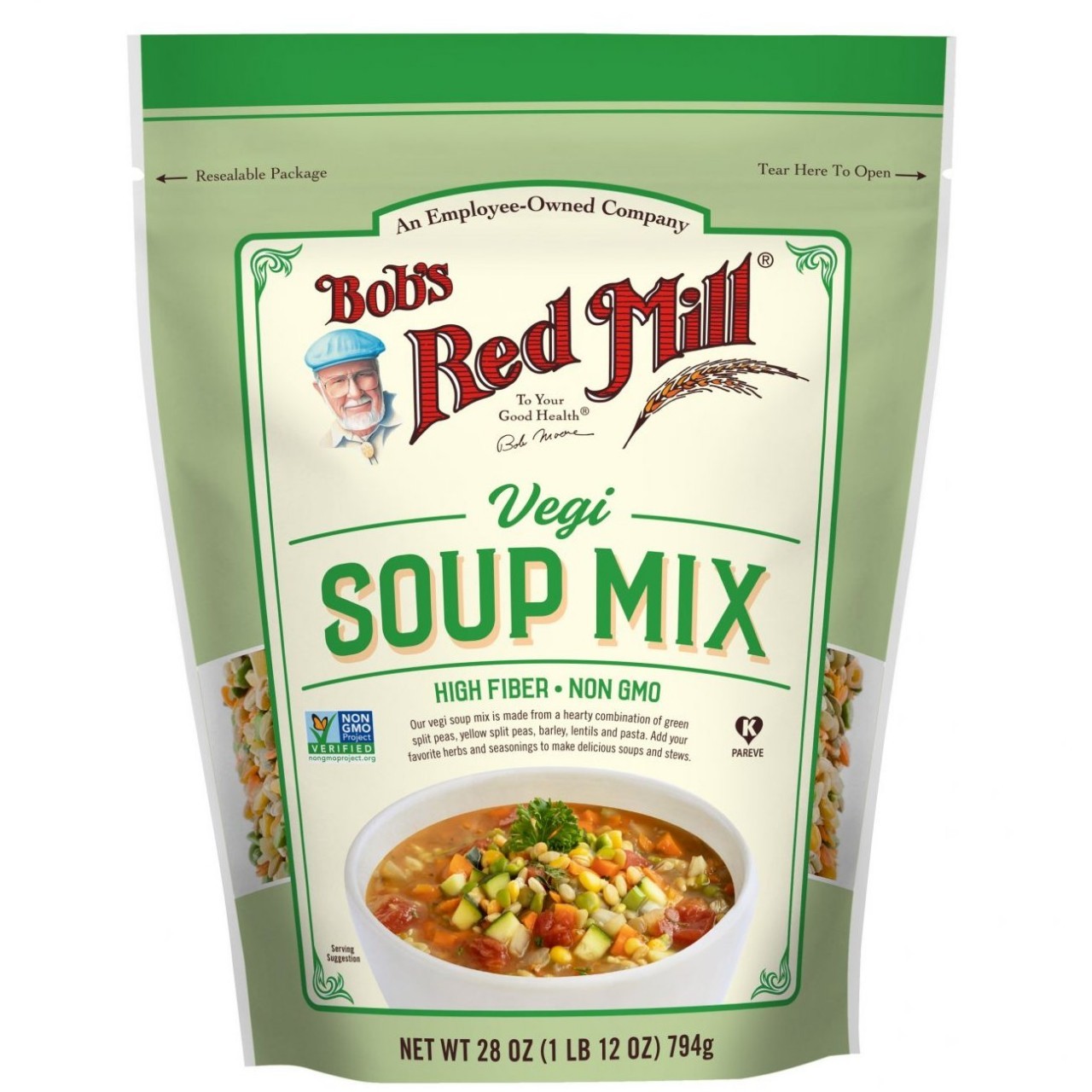 BOBS RED MILL VEGI SOUP MIX 28oz