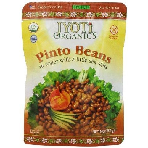 JYOTI ORGANIC BEANS PINTO 10oz