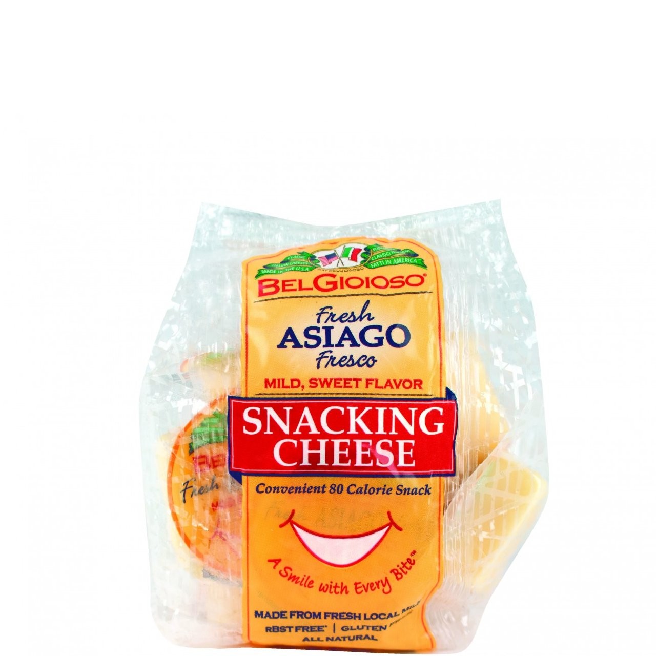 BELGIOIOSO ASIAGO FRESCO SNACK 6oz