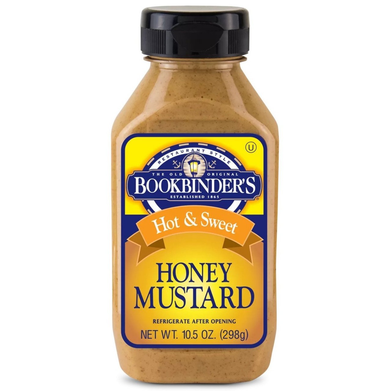 BOOKBINDERS MUSTARD HOT SWEET 10.5oz