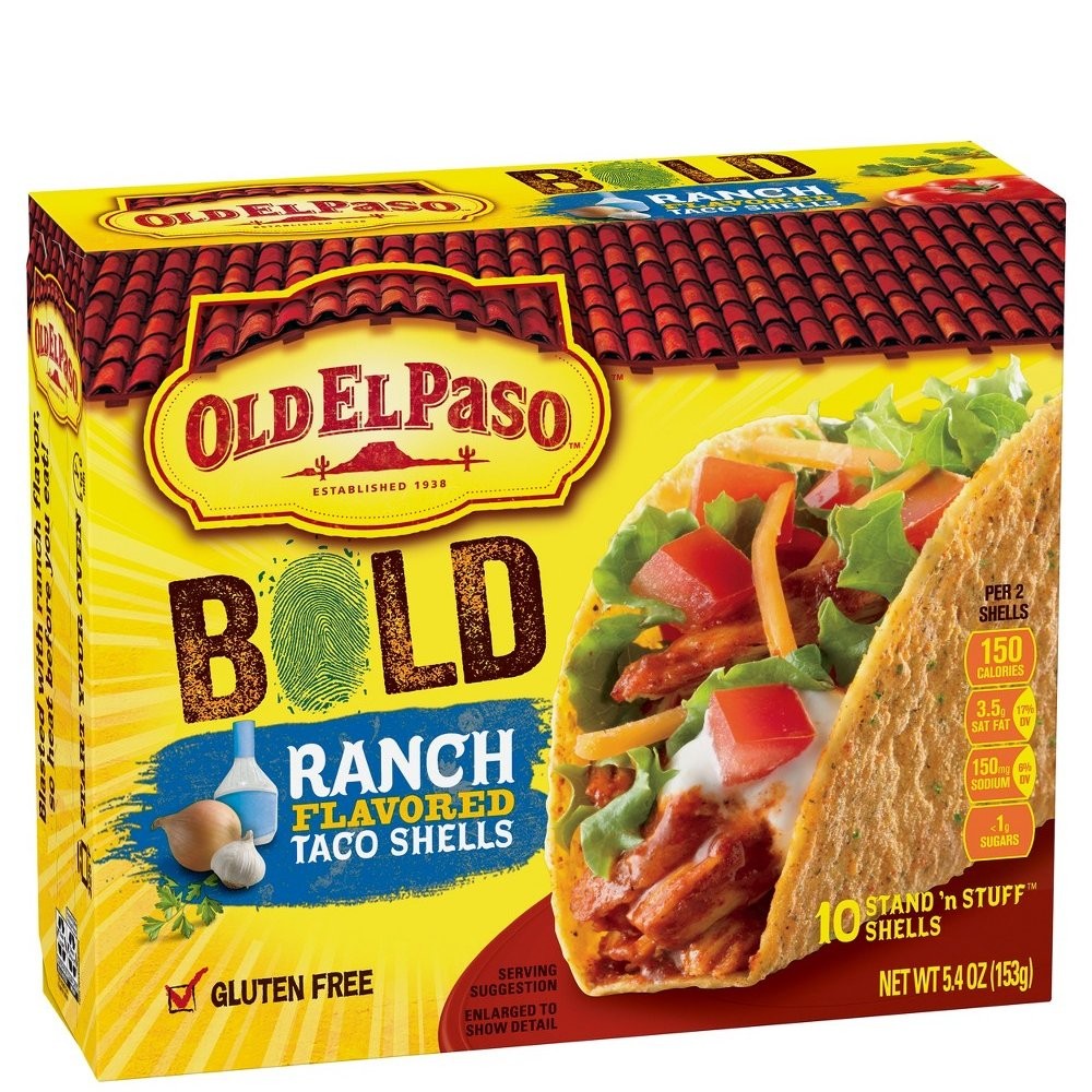 OLD EL PASO TACO SHELLS RANCH 5.4oz