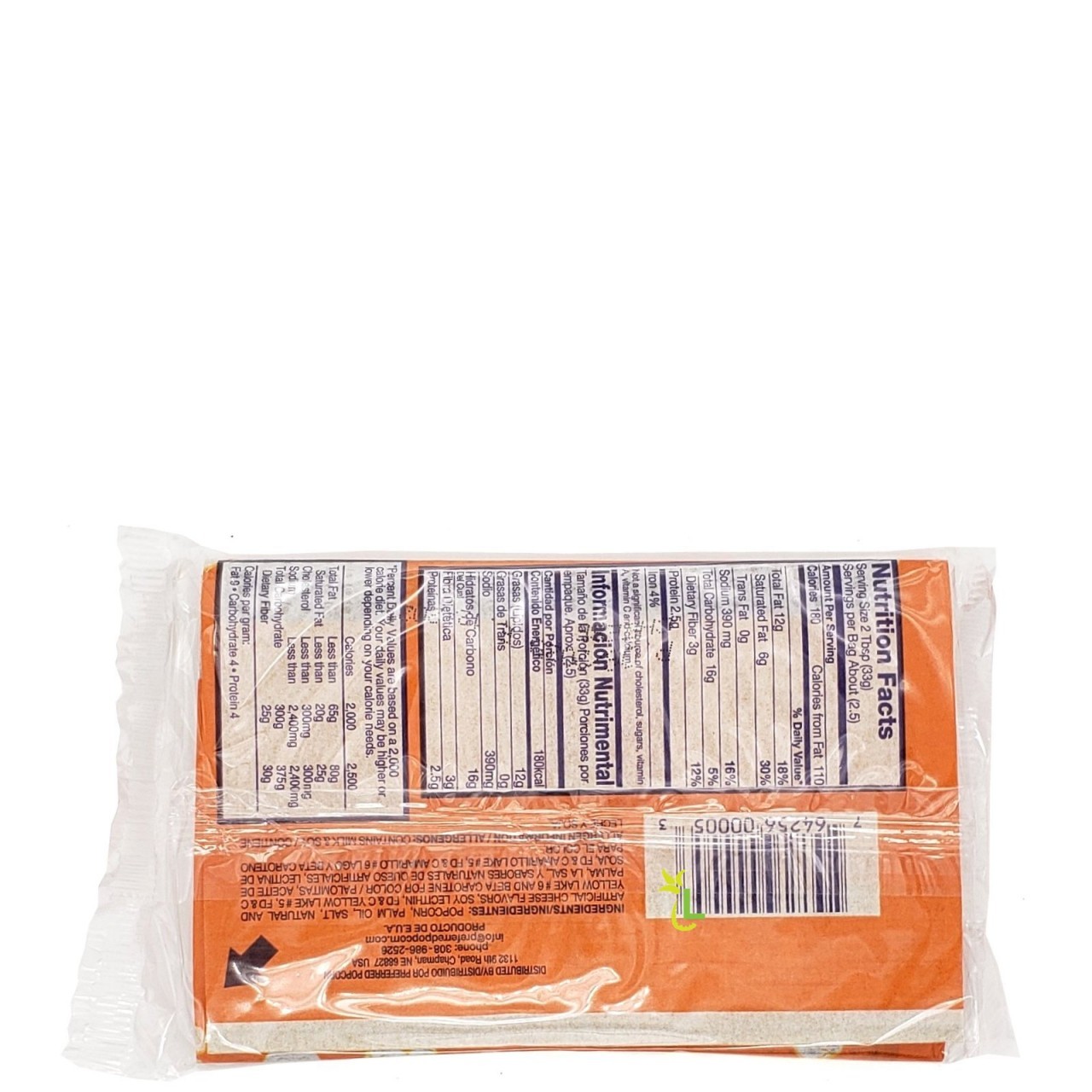 PREFERRED POPCORN CHEESE 85g