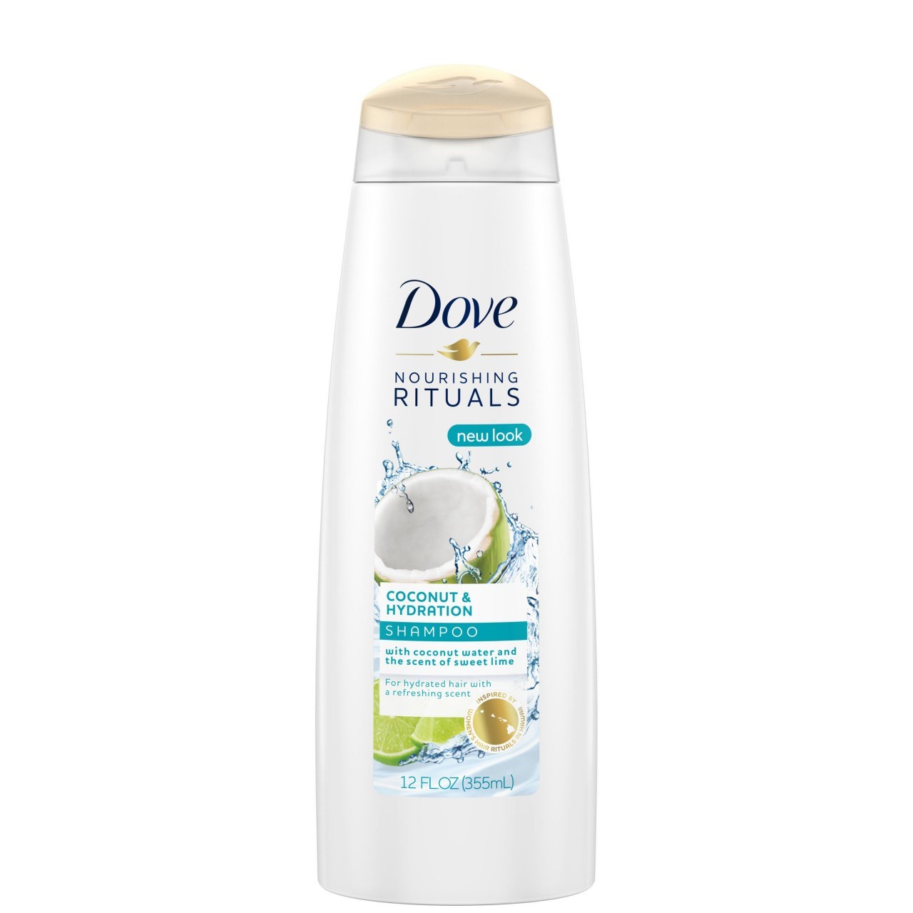 DOVE SHAMPOO COCONUT HYDRATION 12oz