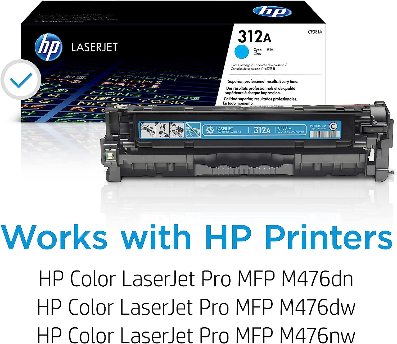 HP 312A - Cyan - original