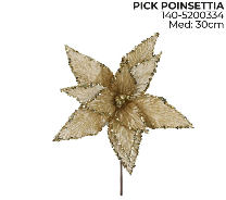 Santini Christmas Pick Beige & Gold Shrt