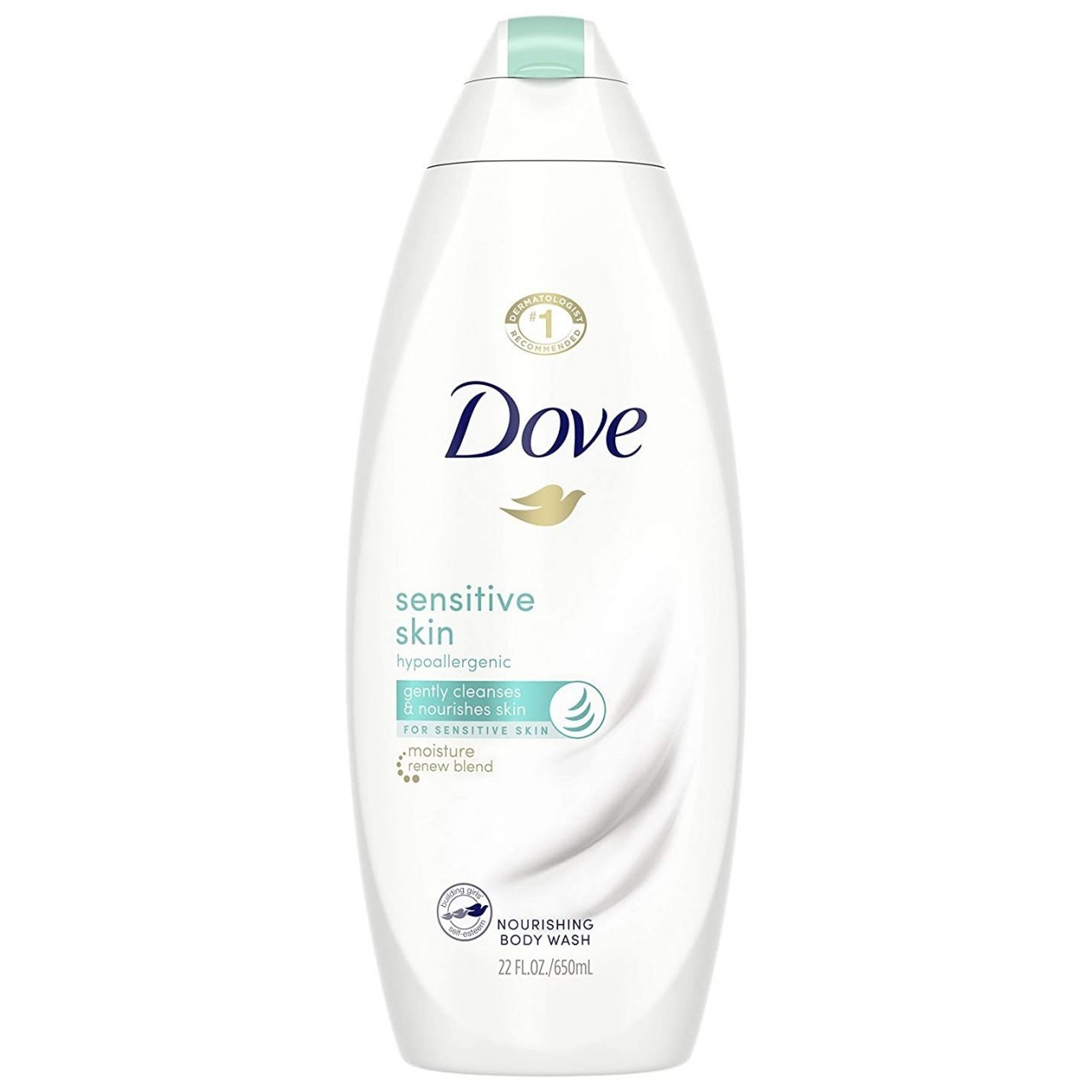 DOVE BODY WASH SENSITIVE 22oz