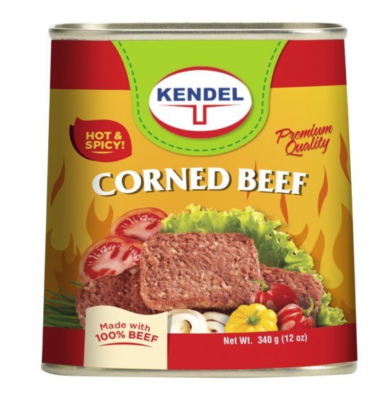 KENDEL CORNED BEEF SPICY 12oz