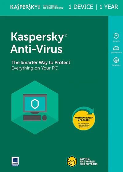Kaspersky Anti-Virus 2023 Key - 1 Device, 1 Year EUROPE