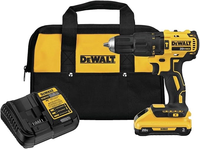 DEWALT DCD778L1 20V Max* Cordless Compact Hammer Drill/Driver