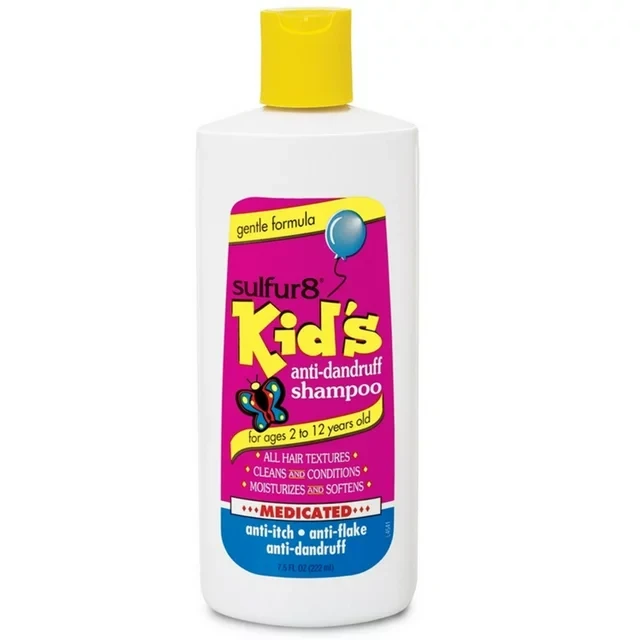 Sulfur8 Kids Medicated Anti Dandruff Shampoo, 7.5 oz