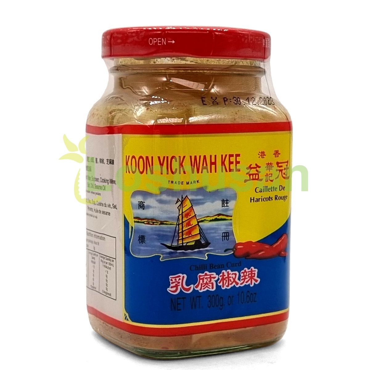 KOON YICK CHILI BEAN CURD 300g