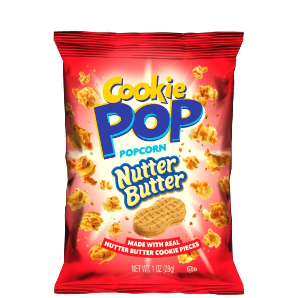 CANDY POP POPCORN NUTTER BUTTER 1oz