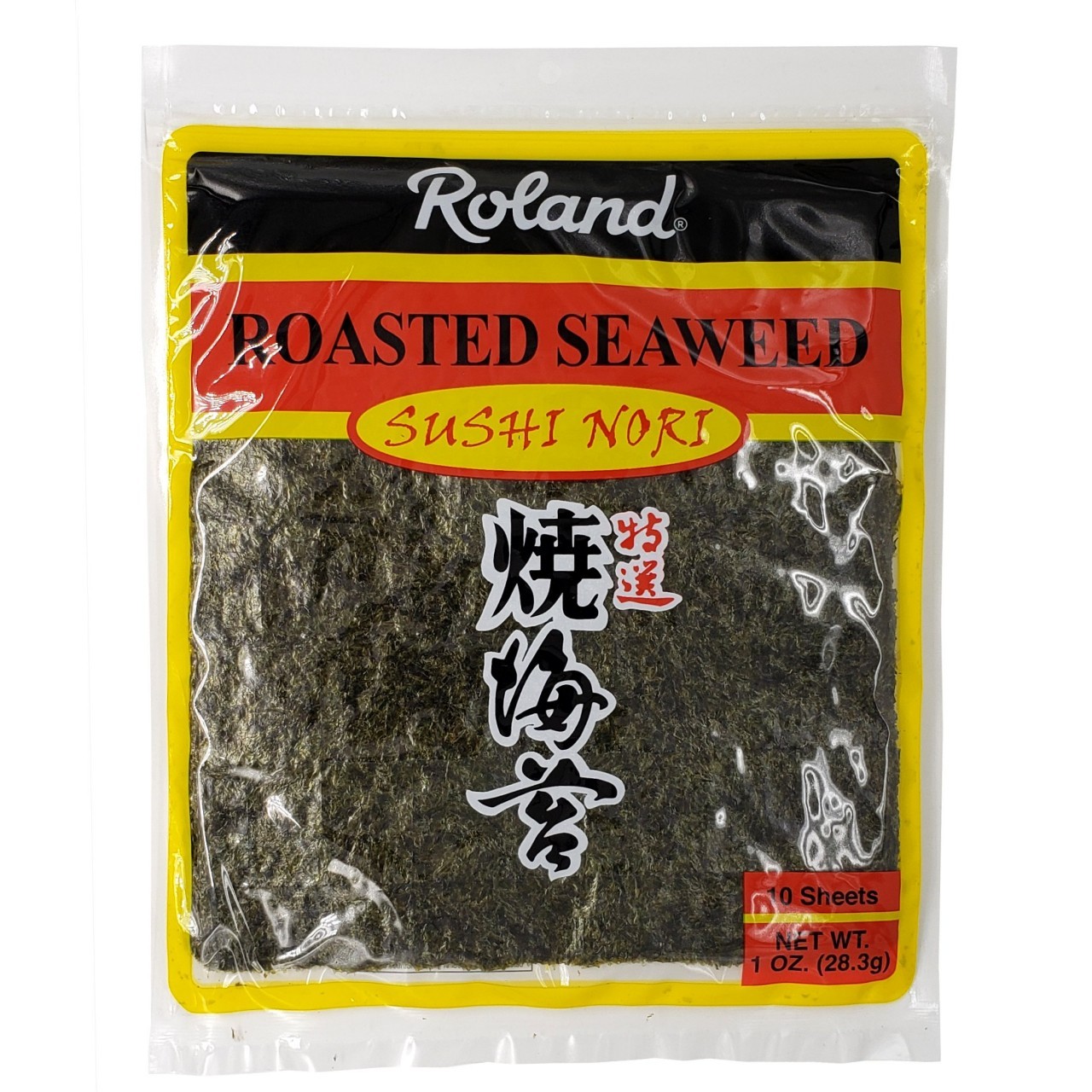 ROLAND SEAWEED ROASTED DRIED 10ct 1oz