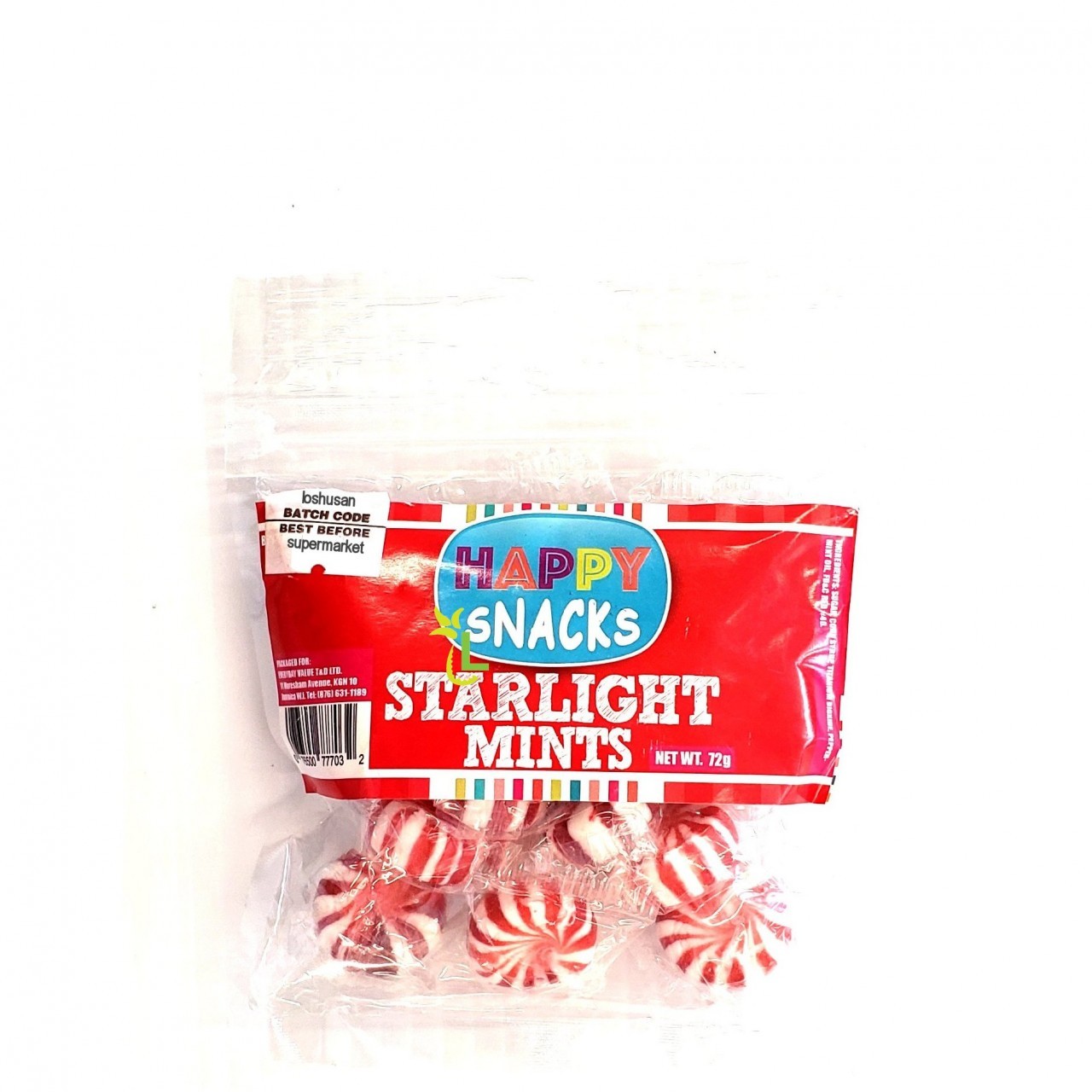 HAPPY SNACKS STARLIGHT MINT 77g