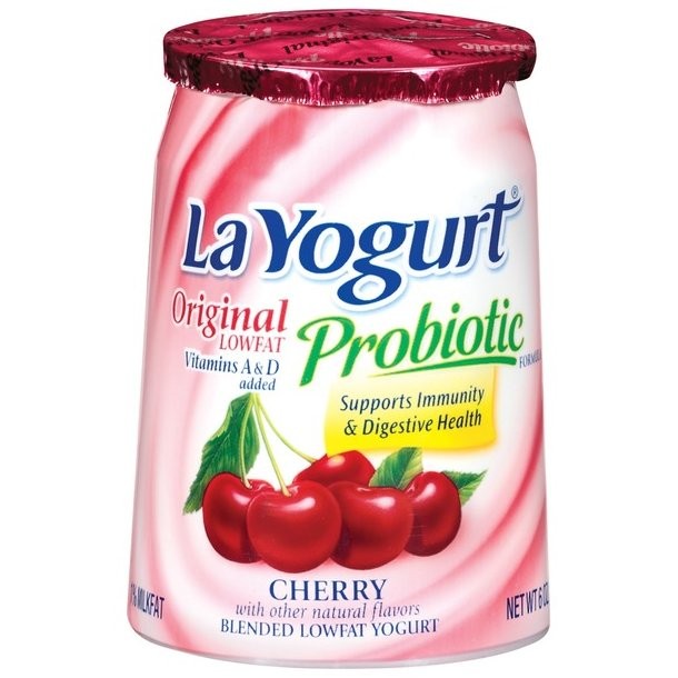 LA YOGURT LOW FAT CHERRY 6oz