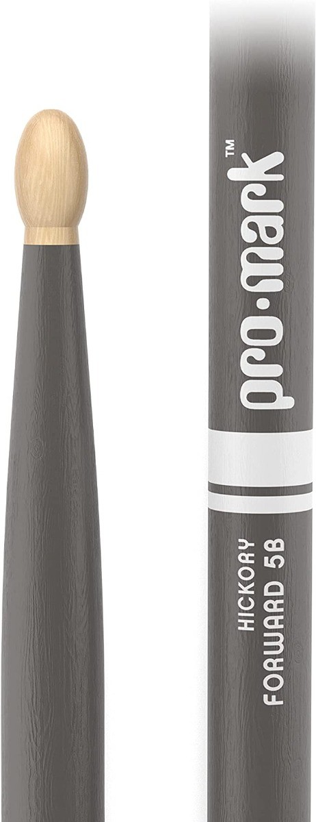 Promark American Hickory Classic 5B Drumsticks, Painted Gray