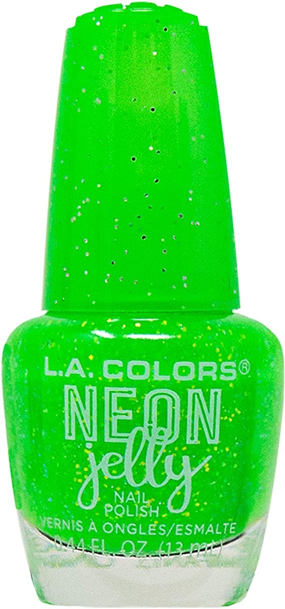 L.A Colors 'Electric Lime' Neon Jelly Nail Polish