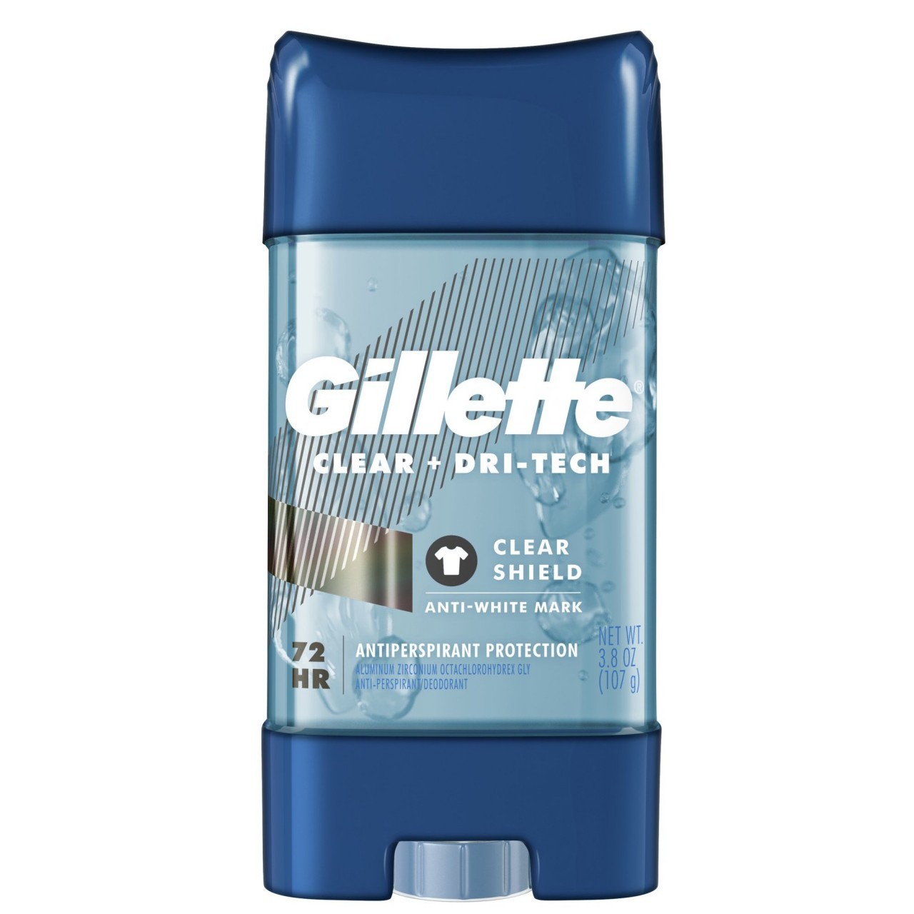 GILLETTE CLR GEL CLEAR SHIELD 3.8oz