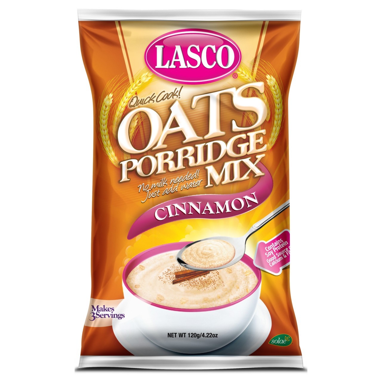 LASCO OATS PORRIDGE CINNAMON 120g