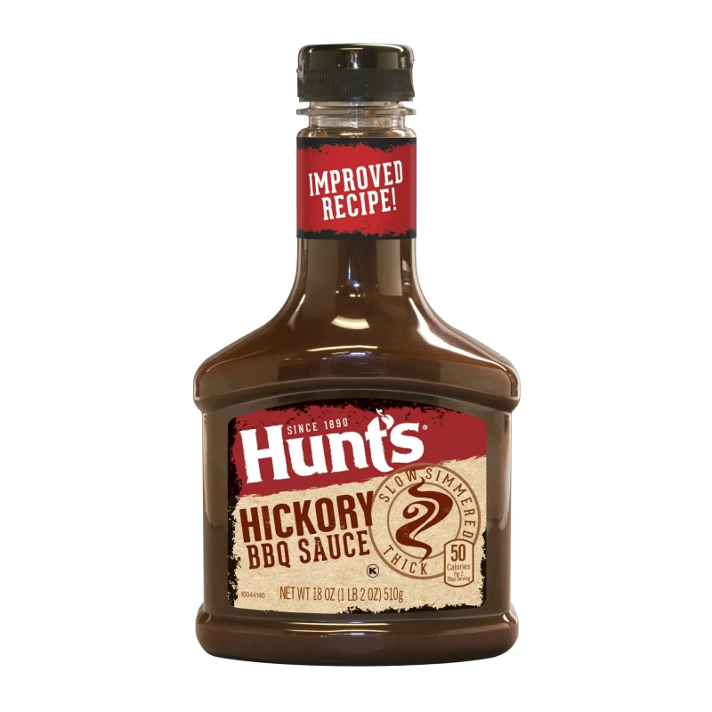 HUNTS BBQ HICKORY 18oz