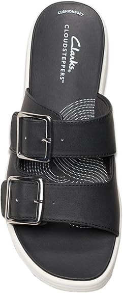 Clarks Womens Drift Buckle ( Black)