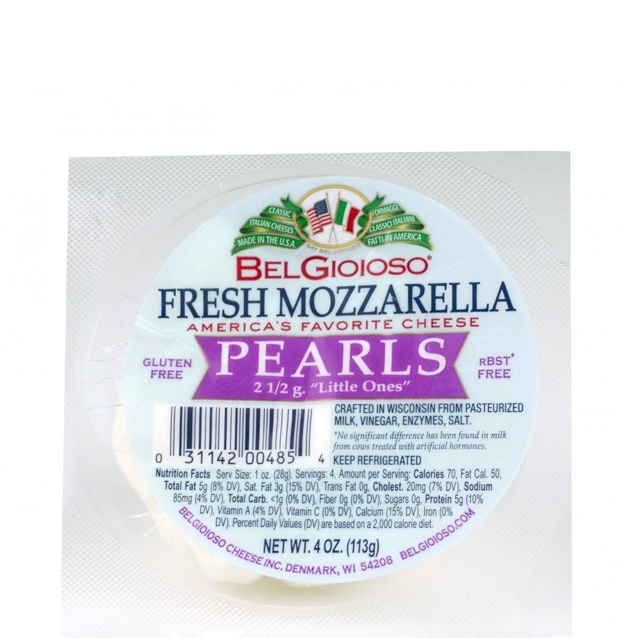 BELGIOIOSO MOZZARELLA BALL 4oz