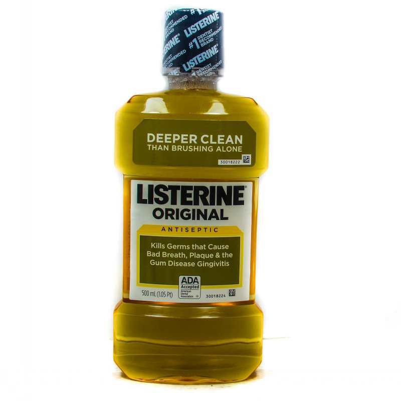 LISTERINE ANTISEPTIC MOUTH WASH 500ML