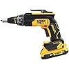 DEWALT 20V Max Drywall Screwgun with (2) 2Ah Batteries and Charger (DCF630D2)