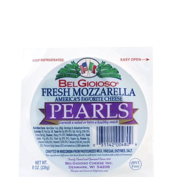 BELGIOIOSO MOZZARELLA PEARLS 8oz