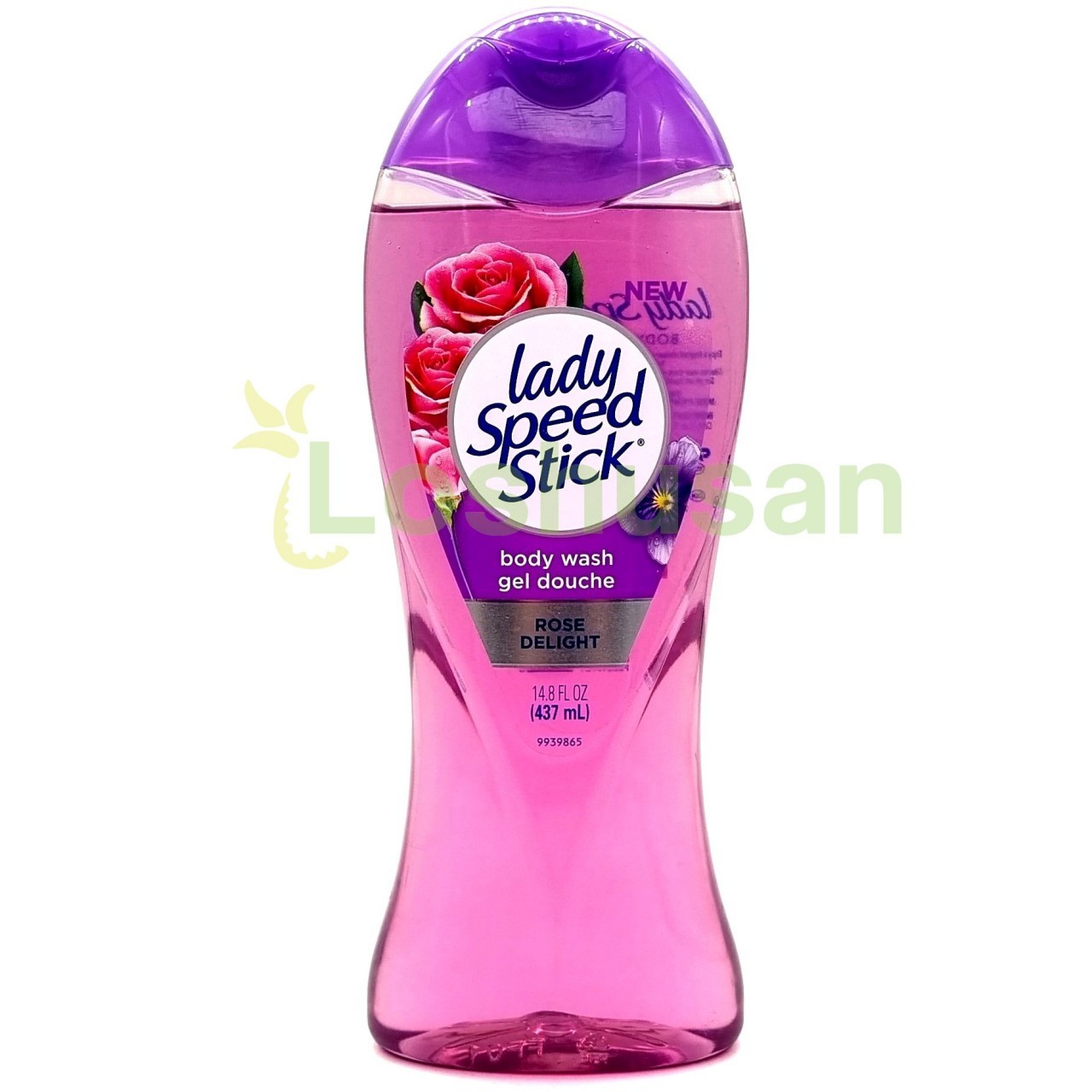 LADY SPEED STICK BODY WASH ROSE 14.8oz